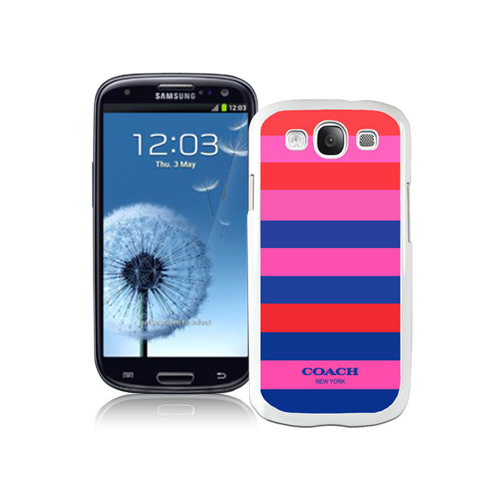 Coach Stripe Multicolor Samsung Galaxy S3 9300 BGA | Women